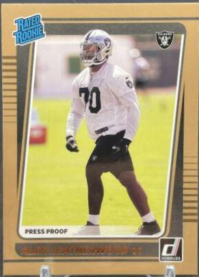 Alex Leatherwood [Press Proof Bronze] #335