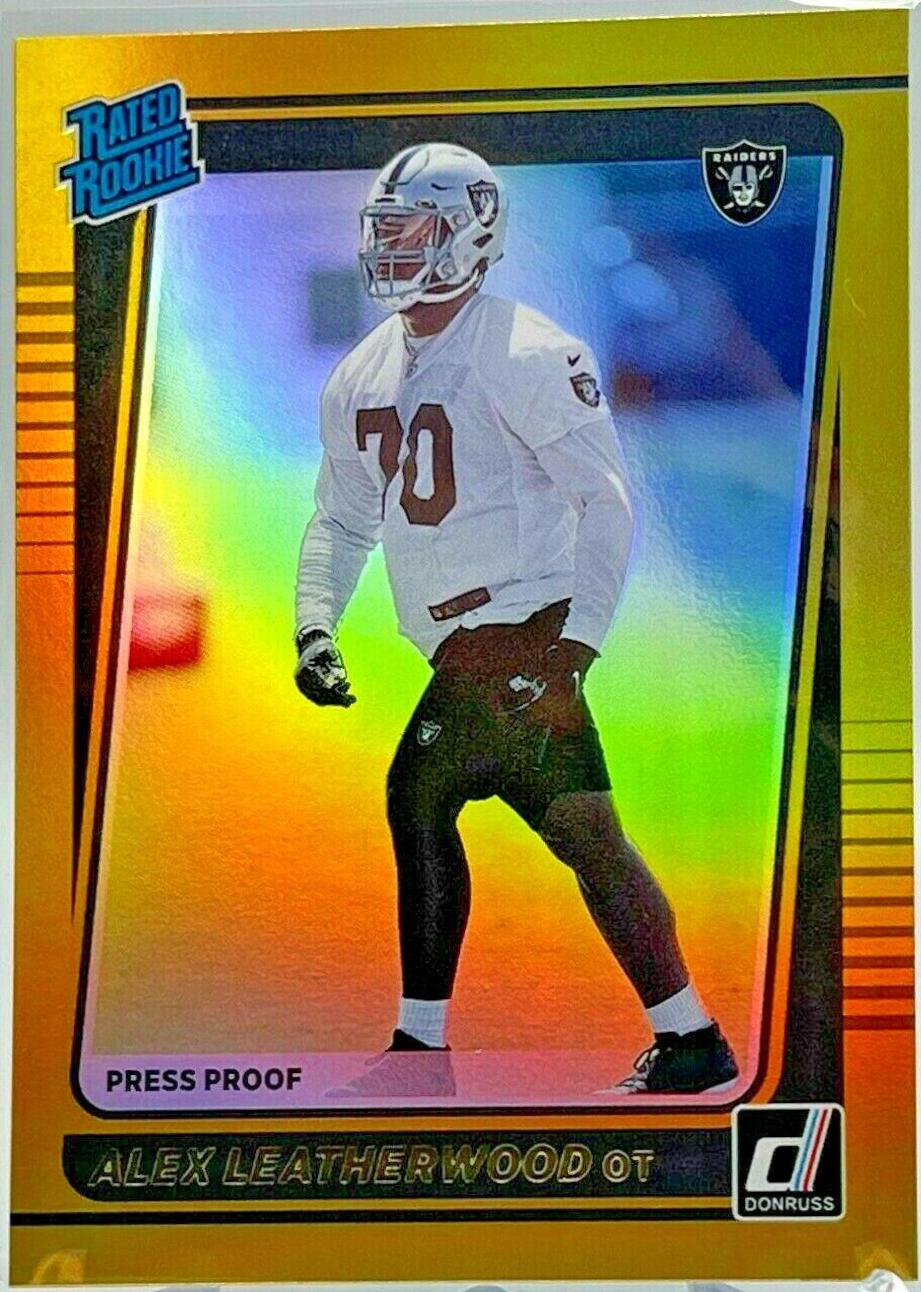 Alex Leatherwood [Press Proof Gold] #335