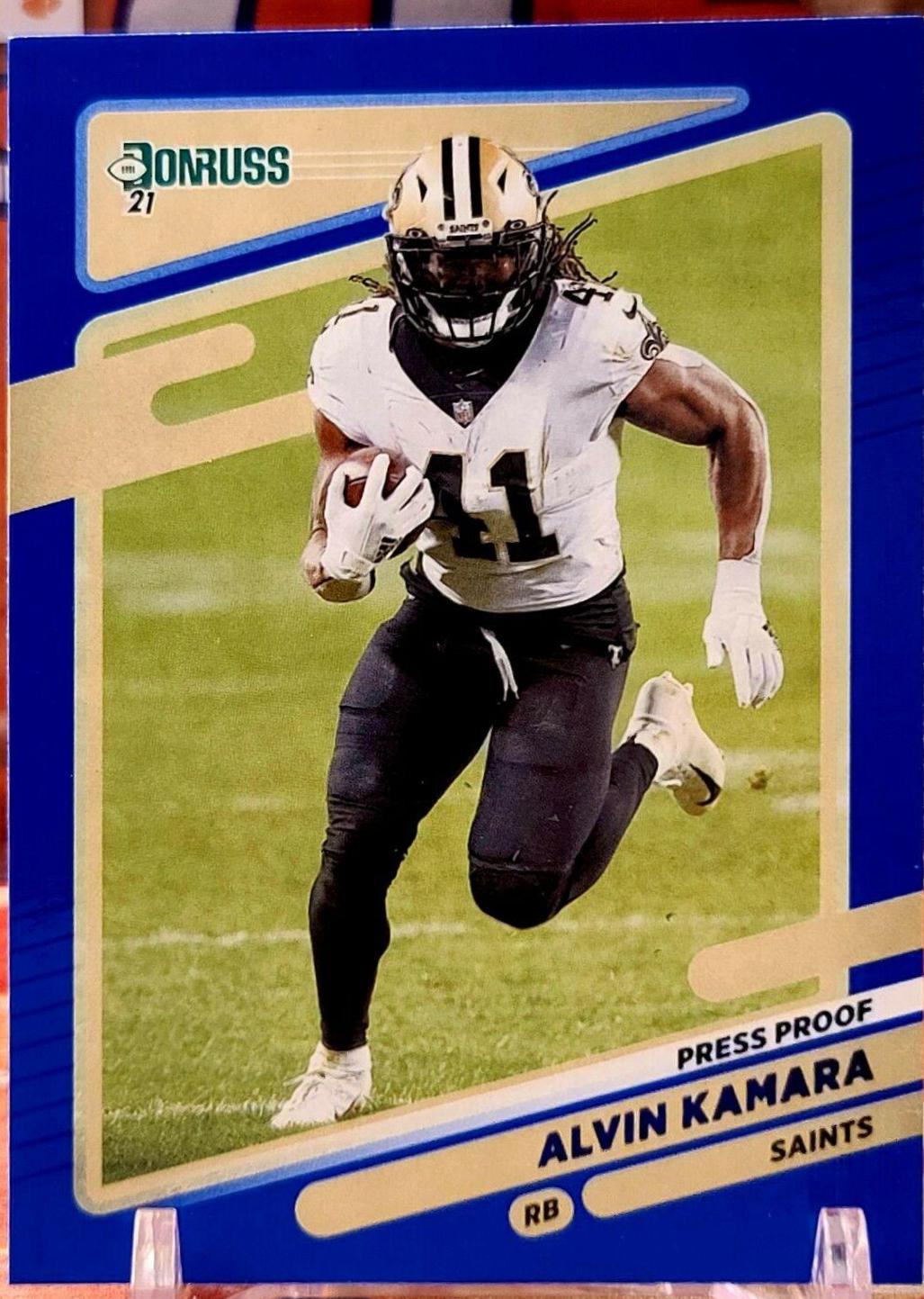 Alvin Kamara [Press Proof Blue] #94