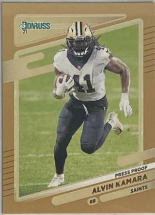 Alvin Kamara [Press Proof Bronze] #94