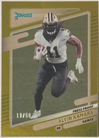Alvin Kamara [Press Proof Gold] #94