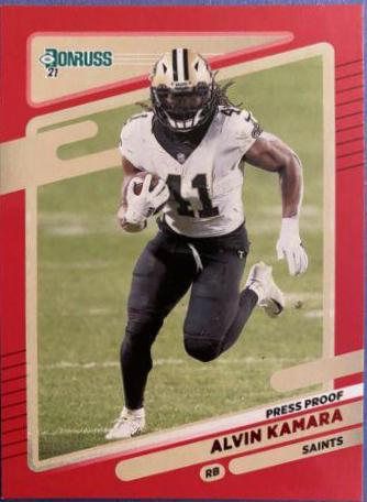 Alvin Kamara [Press Proof Red] #94