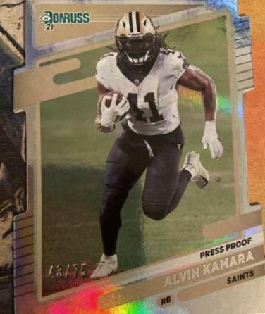 Alvin Kamara [Press Proof Silver Die Cut] #94