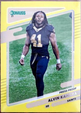 Alvin Kamara [Press Proof Yellow] #94