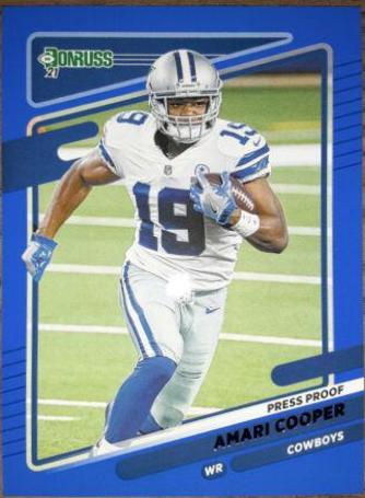 Amari Cooper [Press Proof Blue] #189