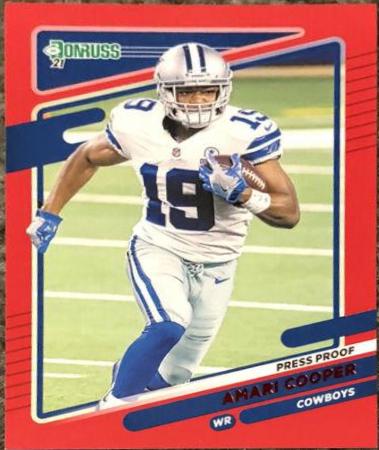 Amari Cooper [Press Proof Red] #189
