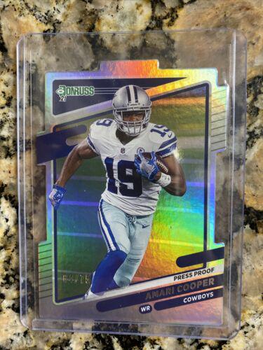 Amari Cooper [Press Proof Silver Die Cut] #189