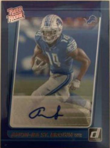 Amon Ra St. Brown [Autograph Blue] #284