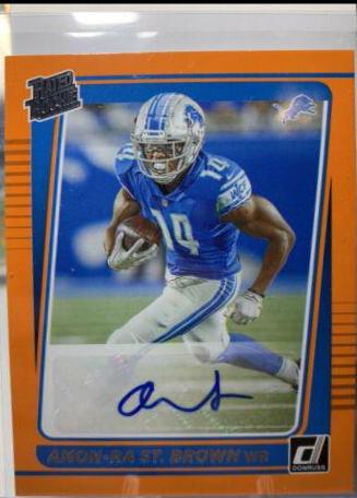 Amon Ra St. Brown [Autograph Orange] #284