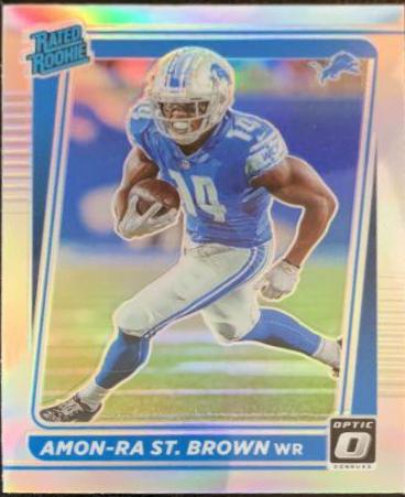 Amon Ra St. Brown [Optic Preview Holo] #P-284