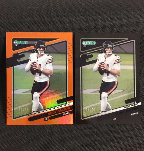 Andy Dalton [Press Proof Black] #206