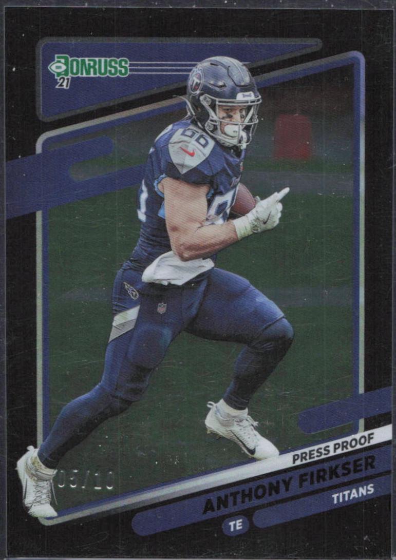 Anthony Firkser [Press Proof Black] #15