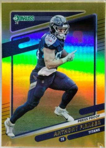 Anthony Firkser [Press Proof Gold] #15