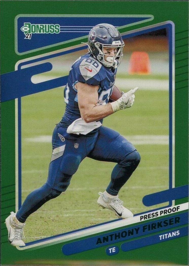 Anthony Firkser [Press Proof Green] #15
