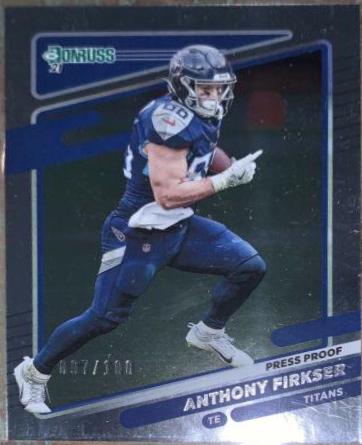 Anthony Firkser [Press Proof Silver] #15