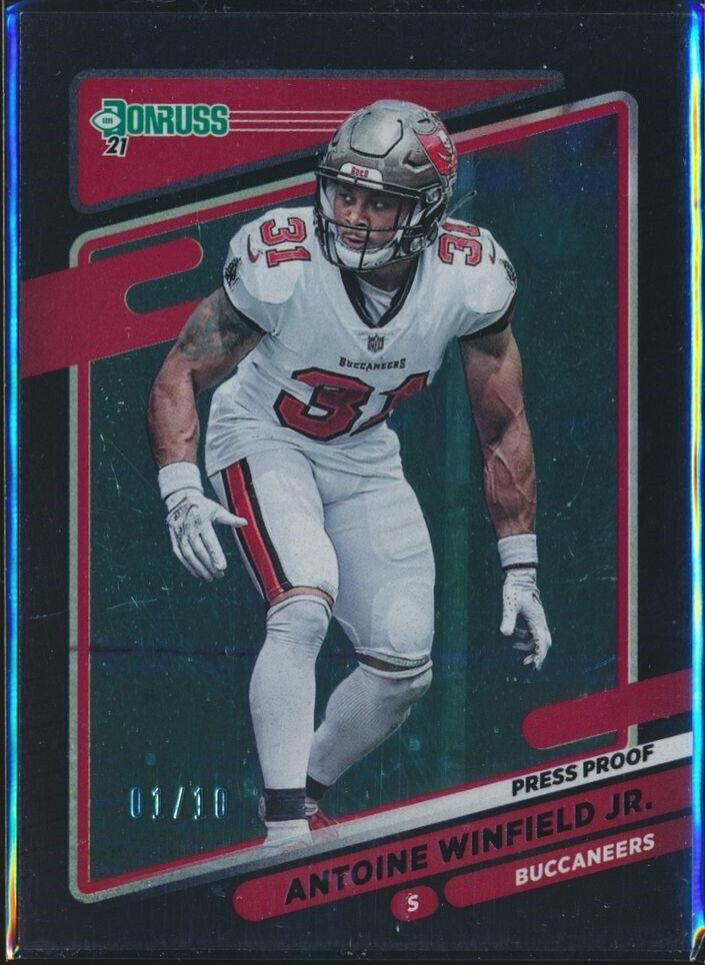 Antoine Winfield Jr. [Press Proof Black] #106