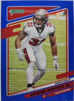 Antoine Winfield Jr. [Press Proof Blue] #106