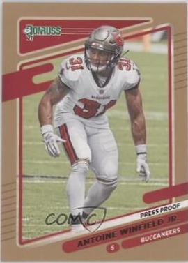 Antoine Winfield Jr. [Press Proof Bronze] #106