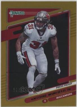 Antoine Winfield Jr. [Press Proof Gold] #106