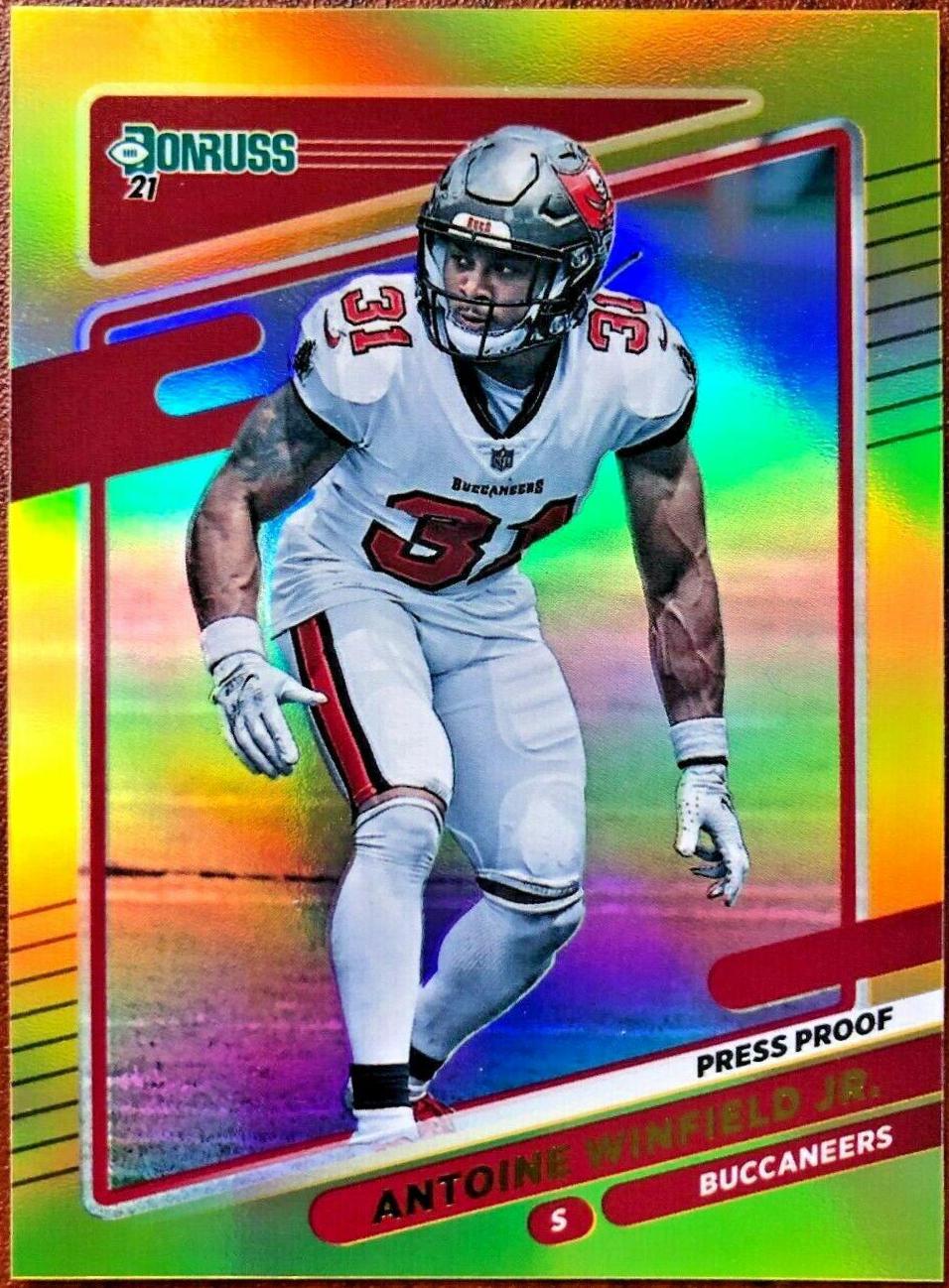 Antoine Winfield Jr. [Press Proof Premium] #106