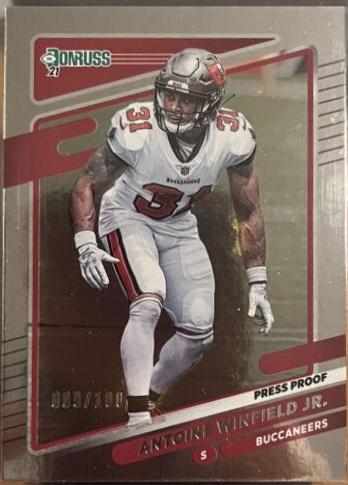 Antoine Winfield Jr. [Press Proof Silver] #106