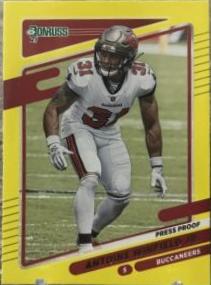 Antoine Winfield Jr. [Press Proof Yellow] #106
