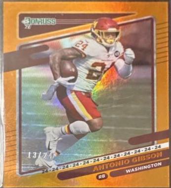 Antonio Gibson [Jersey Number] #7