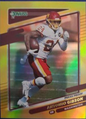 Antonio Gibson [Press Proof Premium] #7