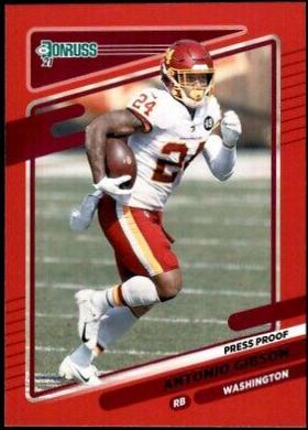 Antonio Gibson [Press Proof Red] #7