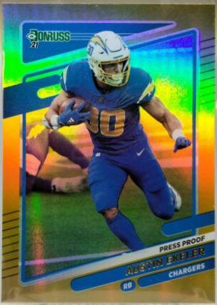 Austin Ekeler [Press Proof Gold] #72