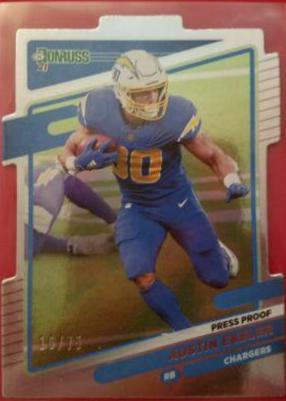 Austin Ekeler [Press Proof Silver Die Cut] #72