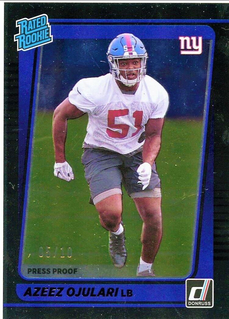 Azeez Ojulari [Press Proof Black] #323