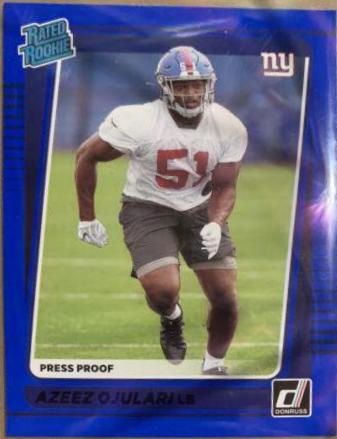 Azeez Ojulari [Press Proof Blue] #323