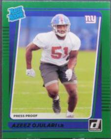 Azeez Ojulari [Press Proof Green] #323