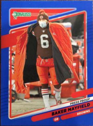 Baker Mayfield [Press Proof Blue] #195