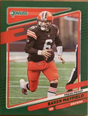Baker Mayfield [Press Proof Green] #195