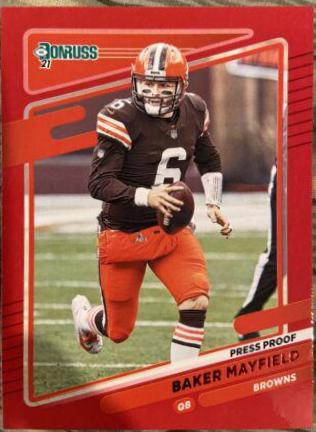Baker Mayfield [Press Proof Red] #195