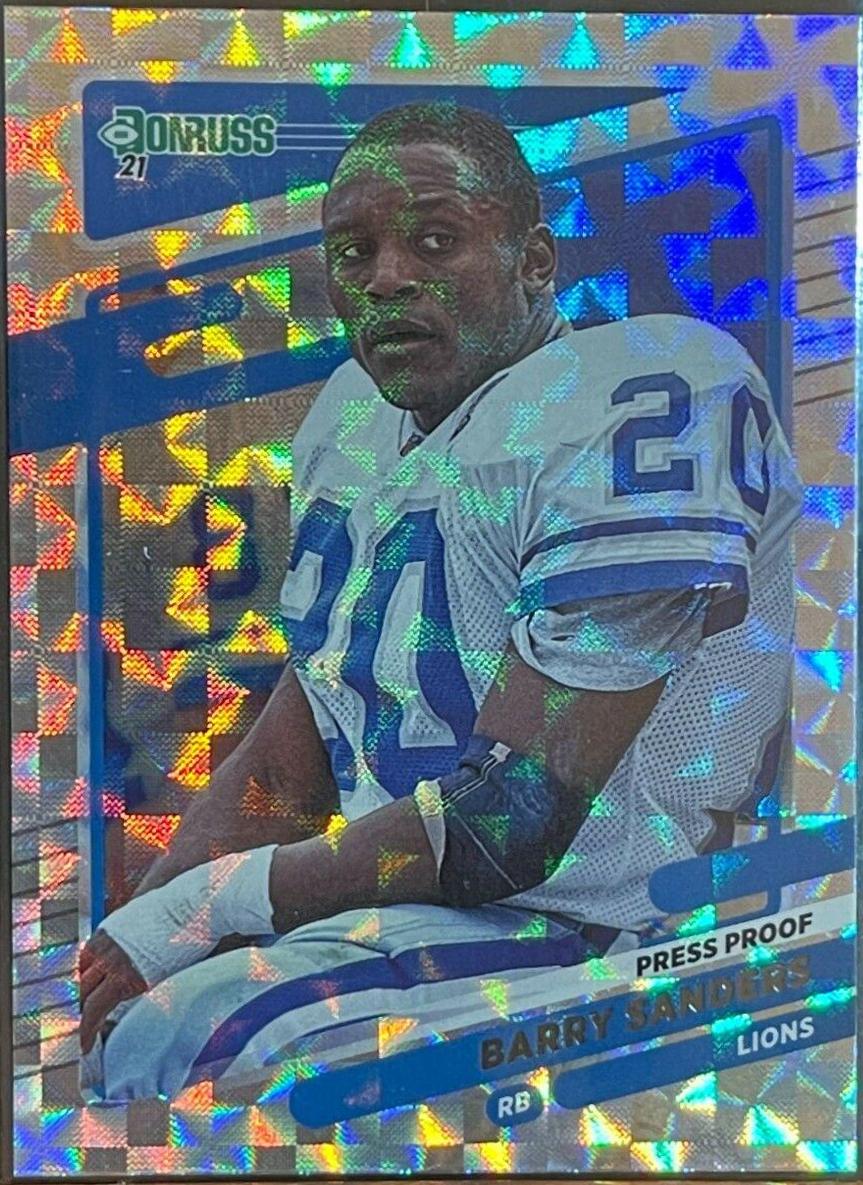 Barry Sanders [Press Proof Hyper] #173