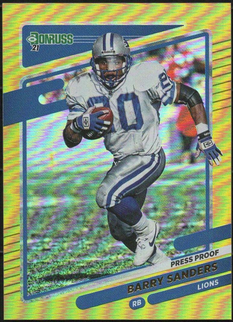 Barry Sanders [Press Proof Premium] #173