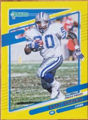 Barry Sanders [Press Proof Yellow] #173