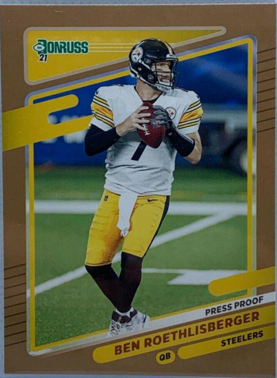 Ben Roethlisberger [Press Proof Bronze] #19