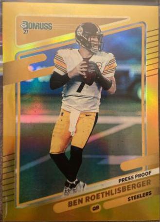 Ben Roethlisberger [Press Proof Gold] #19