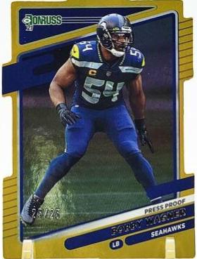 Bobby Wagner [Press Proof Gold Die Cut] #32