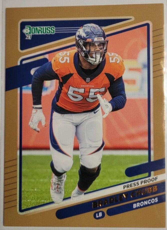 Bradley Chubb [Press Proof Bronze] #182