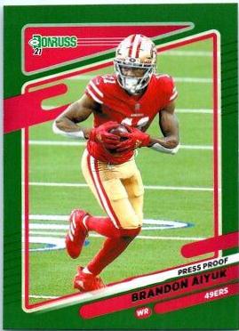 Brandon Aiyuk [Press Proof Green] #58