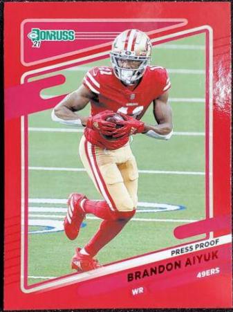 Brandon Aiyuk [Press Proof Red] #58