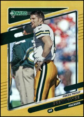 Brett Favre [No Helmet Press Proof Bronze] #156