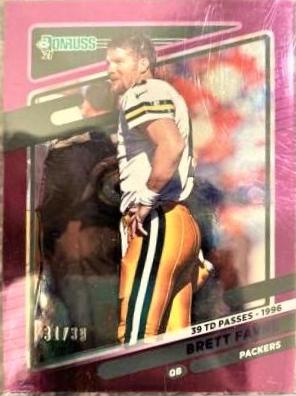 Brett Favre [No Helmet Season Stat Line] #156