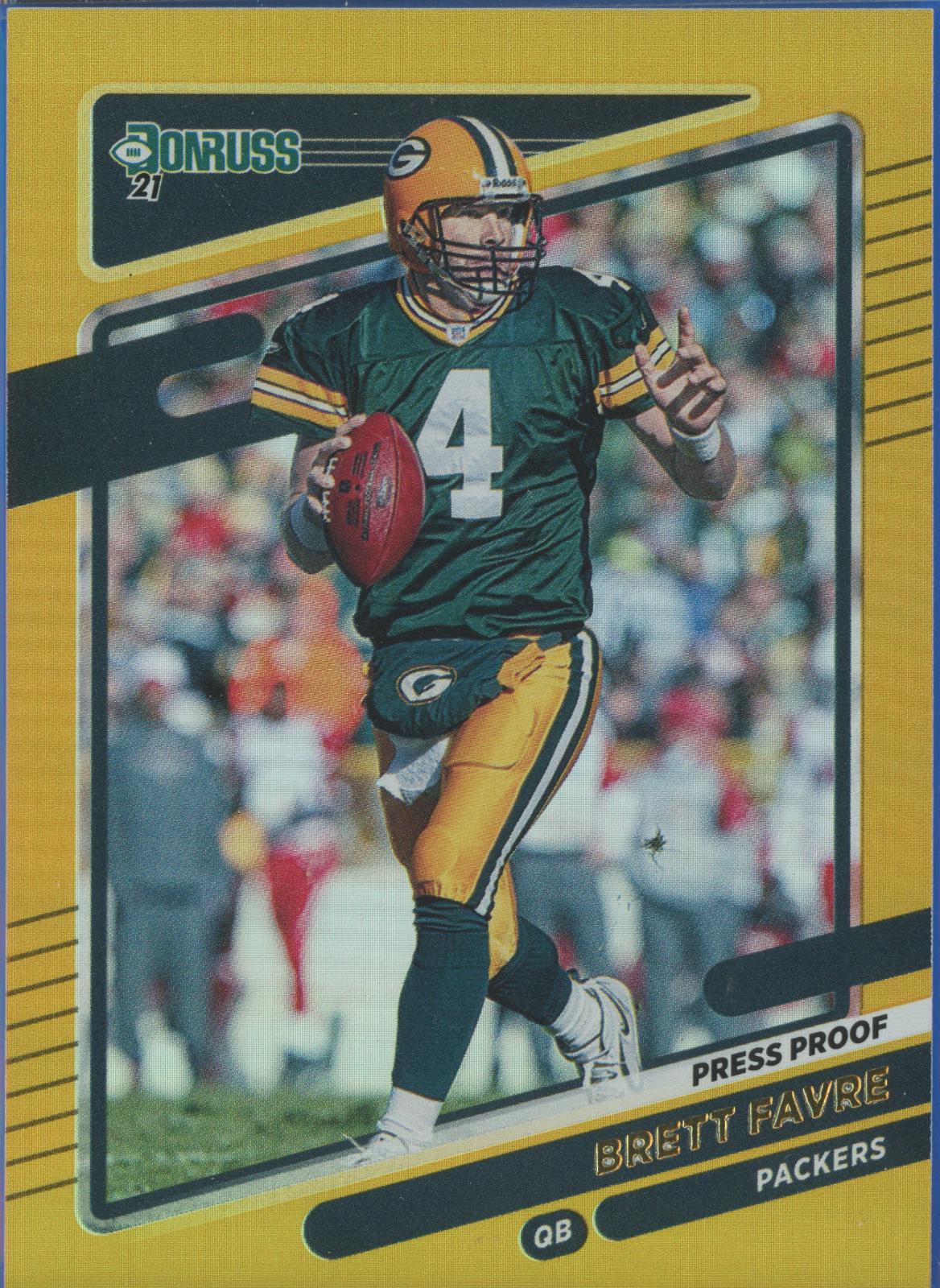 Brett Favre [Press Proof Gold] #156