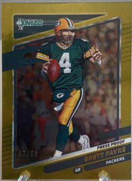 Brett Favre [Press Proof Green] #156